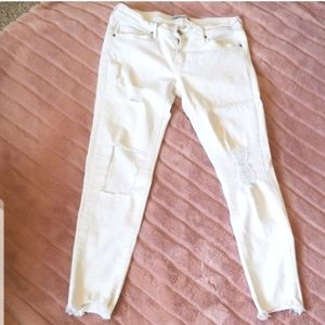 Just Black Cropped jeams